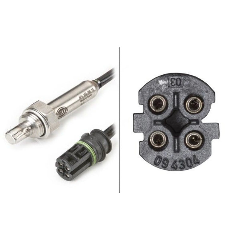 Hella O2 Lambda Oxygen Sensor before catalytic converter 6PA 358 066-101