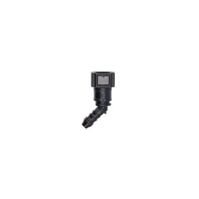 Connect 45° Angled Fuel Line Quick Connectors 7.89 x 3pc 6-8mm