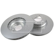 Borg & Beck 2 x Vented Front Brake Discs BBD4472