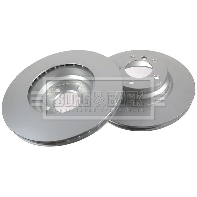 Borg & Beck 2 x Vented Front Brake Discs BBD4472