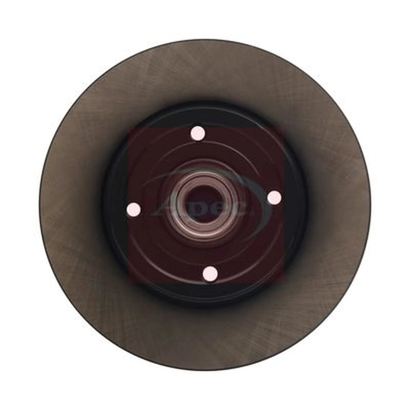 Apec 2 x Solid Rear Brake Discs DSK2235
