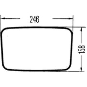 Hella Door / Wing Mirror both sides 8SB 002 995-011