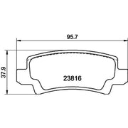 DON Rear Brake Pad Set PCP1083