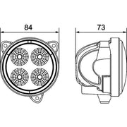Hella Worklight High 1G0 996 376-141