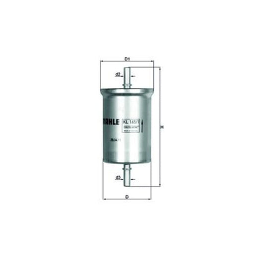 Mahle Fuel Filter Element KL 165/1