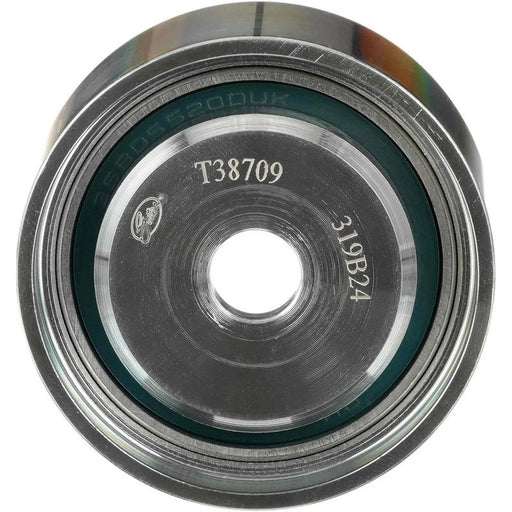 Gates V-Ribbed Belt Tensioner Pulley 65mm OD Wide Metal T38709