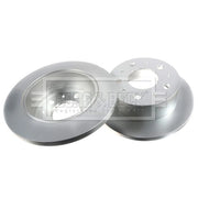 Borg & Beck 2 x Solid Rear Brake Discs BBD4668