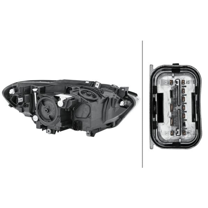 Hella Headlight Headlamp PY21W Left 1EG 011 919-411