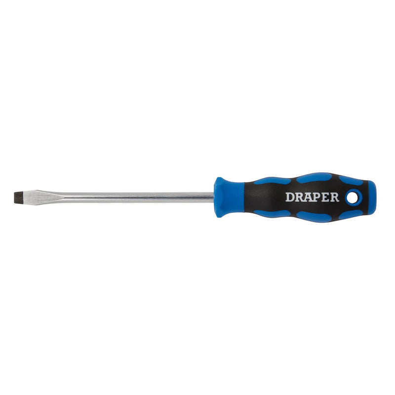Draper Soft Grip Screwdriver 8x150mm Chrome Vanadium Steel