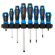 Draper Soft Grip Screwdriver Set 8 Piece Chrome Vanadium Steel