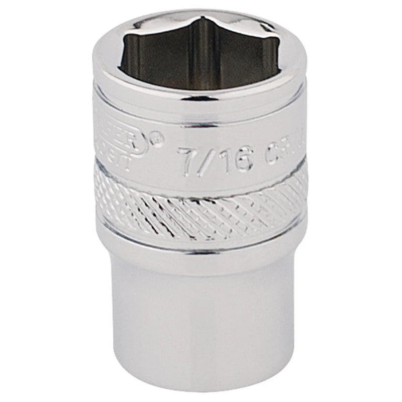 Draper Expert Socket 1/4" Sq. Dr. HI-TORQ® 7/16"