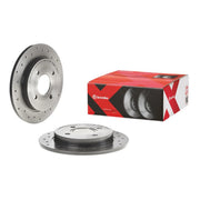 Brembo Xtra 2 x Perforated Rear Brake Discs 08.4931.2X