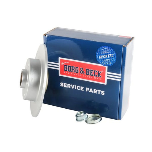 Borg & Beck 2 x Solid Rear Brake Discs BBD5966S