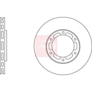Apec 2 x Vented Brake Discs DSK3134