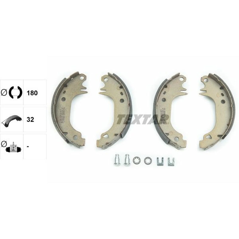 Textar Brake Shoe Set Axle Kit 91038203