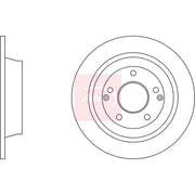 Apec 2 x Solid Rear Brake Discs DSK3530