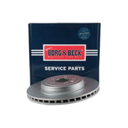 Borg & Beck 2 x Vented Rear Brake Discs BBD6294S