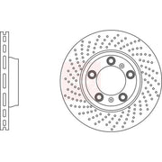Apec 2 x Vented Rear Brake Discs DSK3910
