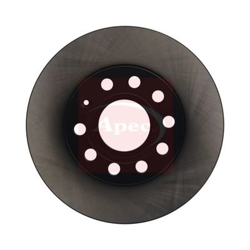 Apec 2 x Solid Rear Brake Discs DSK2218
