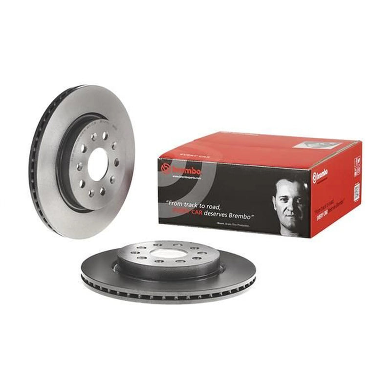 Brembo 2 x Internally Vented Rear Brake Discs 09.A972.11