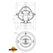 NRF Thermostat,Coolant 725063