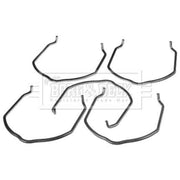 Borg & Beck 5 x Charge Air Hose Fastening Clamp Wide Thick BHC2002