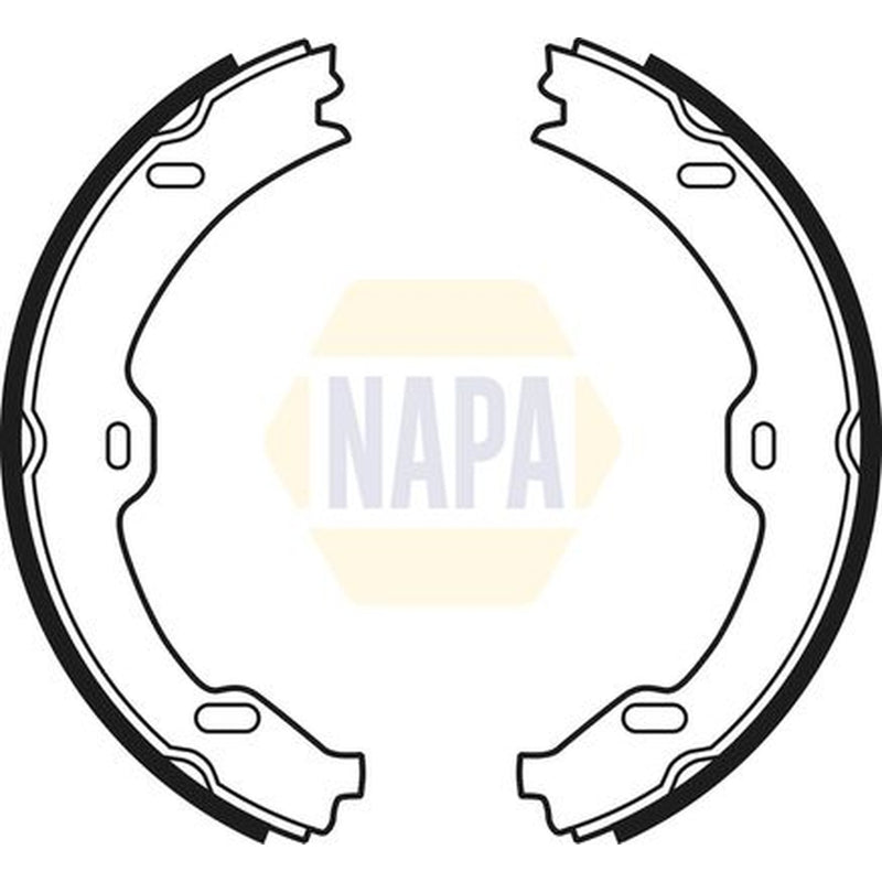 NAPA Parking Brake Shoe Set NBS5023
