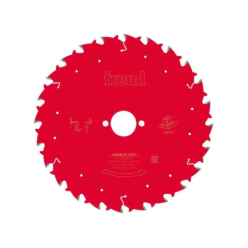 Freud Wood Table Saw Blade 250 x 30 x 2.8/1.8mm x 24T - F03FS09774