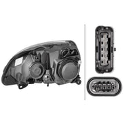 Hella Headlight Headlamp D2S/H7 Right 1DL 008 461-781