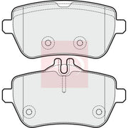 Apec Rear Brake Pad Set PAD1908
