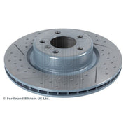 Blue Print 2 x Perforated/Vented Rear Brake Discs ADB114378