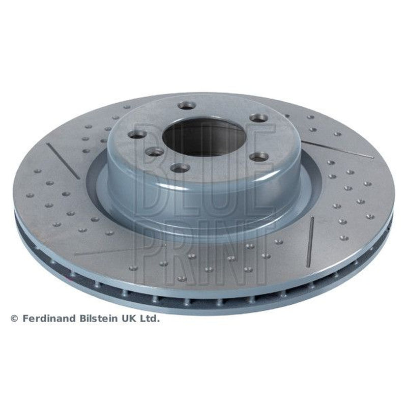 Blue Print 2 x Perforated/Vented Rear Brake Discs ADB114378