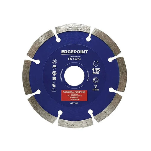 EdgePoint GP7115 General-Purpose Diamond Blade 115mm - EDGDBGP7115