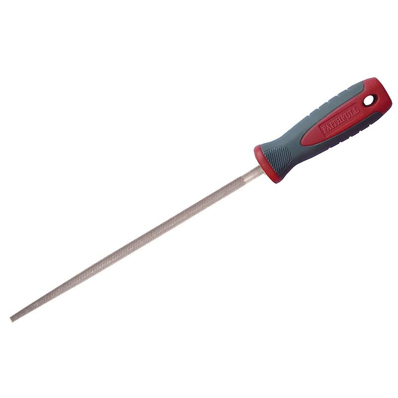 Faithfull Handled Round Second Cut Engineers File 150mm (6in) - FAIFIRSC6