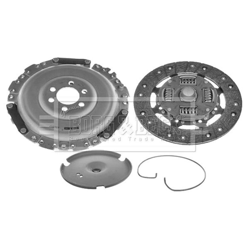 Borg & Beck Clutch Kit Set 3pc 210mm HK6855