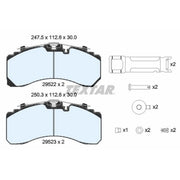 Textar Front Brake Pad Set 2952201