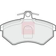 Apec Front Brake Pad Set PAD707