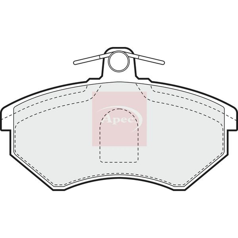 Apec Front Brake Pad Set PAD707