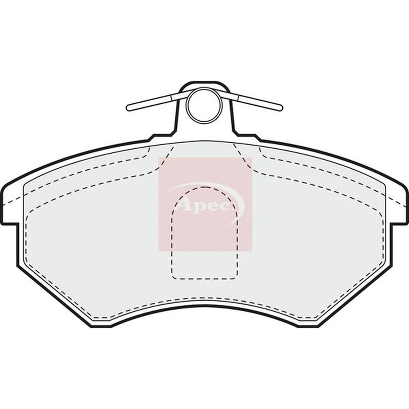 Apec Front Brake Pad Set PAD707