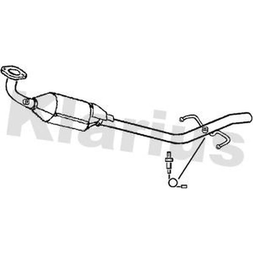 Klarius Catalyst T/A With Pipe (Kit 401568) Front 321497