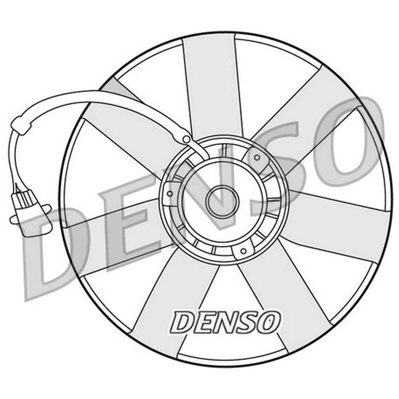 Denso Engine Cooling Fan DER32002