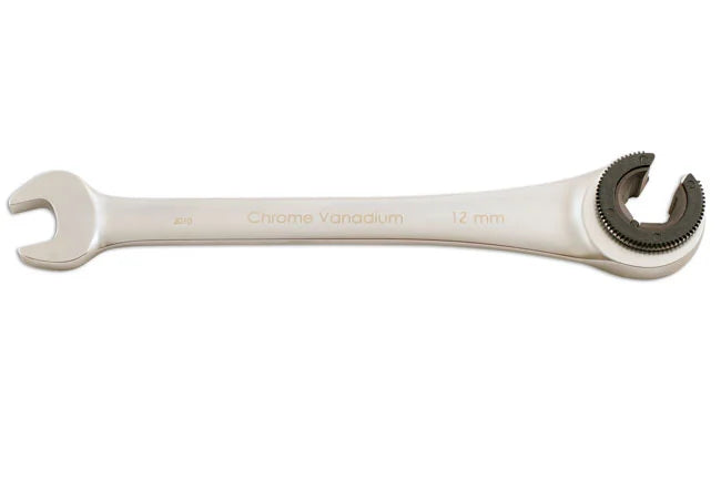 Laser Tools Ratchet Flare Nut Wrench 8-19mm