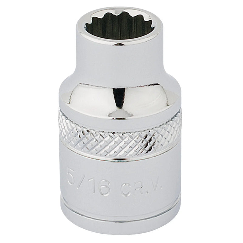 Draper Expert 12 Point Socket 3/8" Sq. Dr. 5/16"