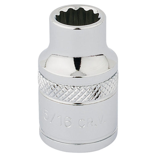 Draper Expert 12 Point Socket 3/8" Sq. Dr. 5/16"