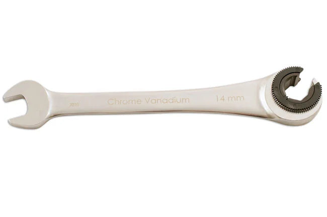 Laser Tools Ratchet Flare Nut Wrench 8-19mm