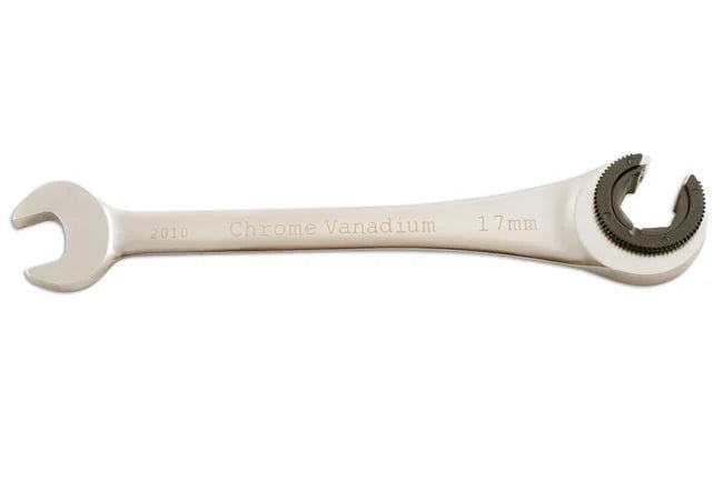 Laser Tools Ratchet Flare Nut Wrench 8-19mm