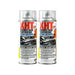 2X Clear Lacquer E-Tech 400ml Extremely High Temperature Paint XHT VHT Exhaust E-Tech  - Town Parts