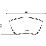 DON Brake Pad Set PCP1475