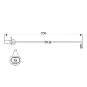 Bosch Brake Pad Wear Sensor Rear 1 987 474 510