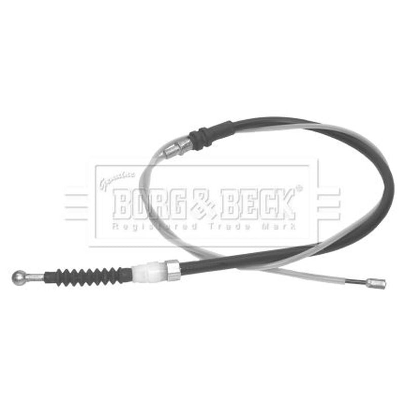 Borg & Beck Handbrake Cable Left Rear BKB2924